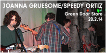 Joanna Gruesome and Speedy Ortiz live at the Green Door Store